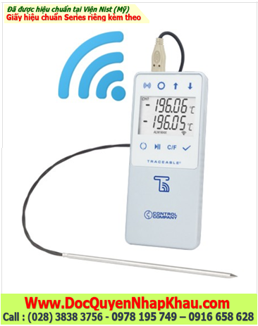 Nhiệt kế dải đo -200˚C đến 105˚C, 6512 Liquid Nitrogen TraceableLIVE® Datalogger Thermometer